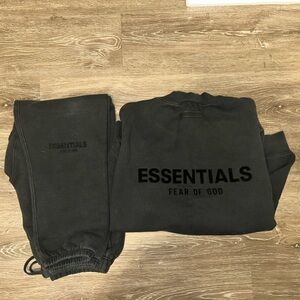 Fear of God Essentials Black Sweatpants